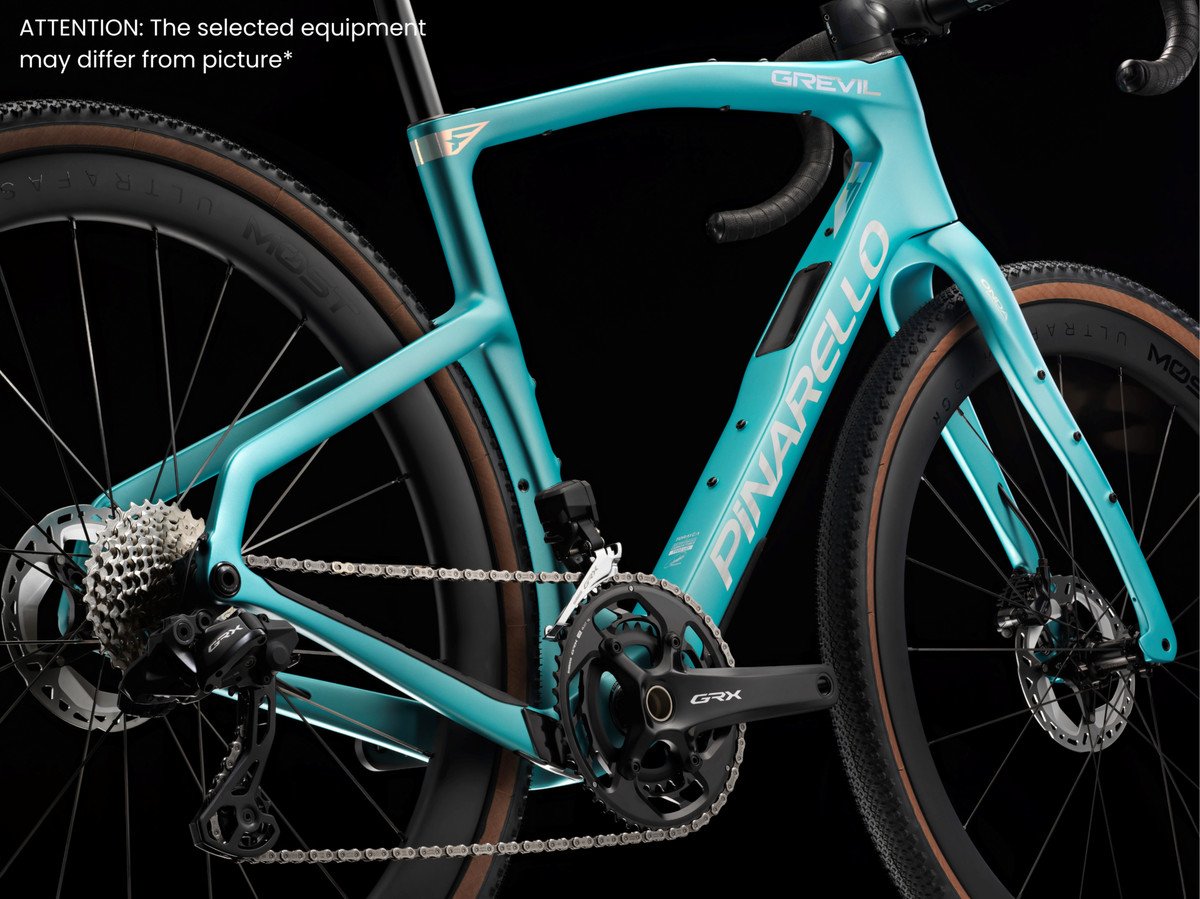 Pinarello Grevil F7 Sram Force AXS 1x13 - Stone Turquoise - Image 4