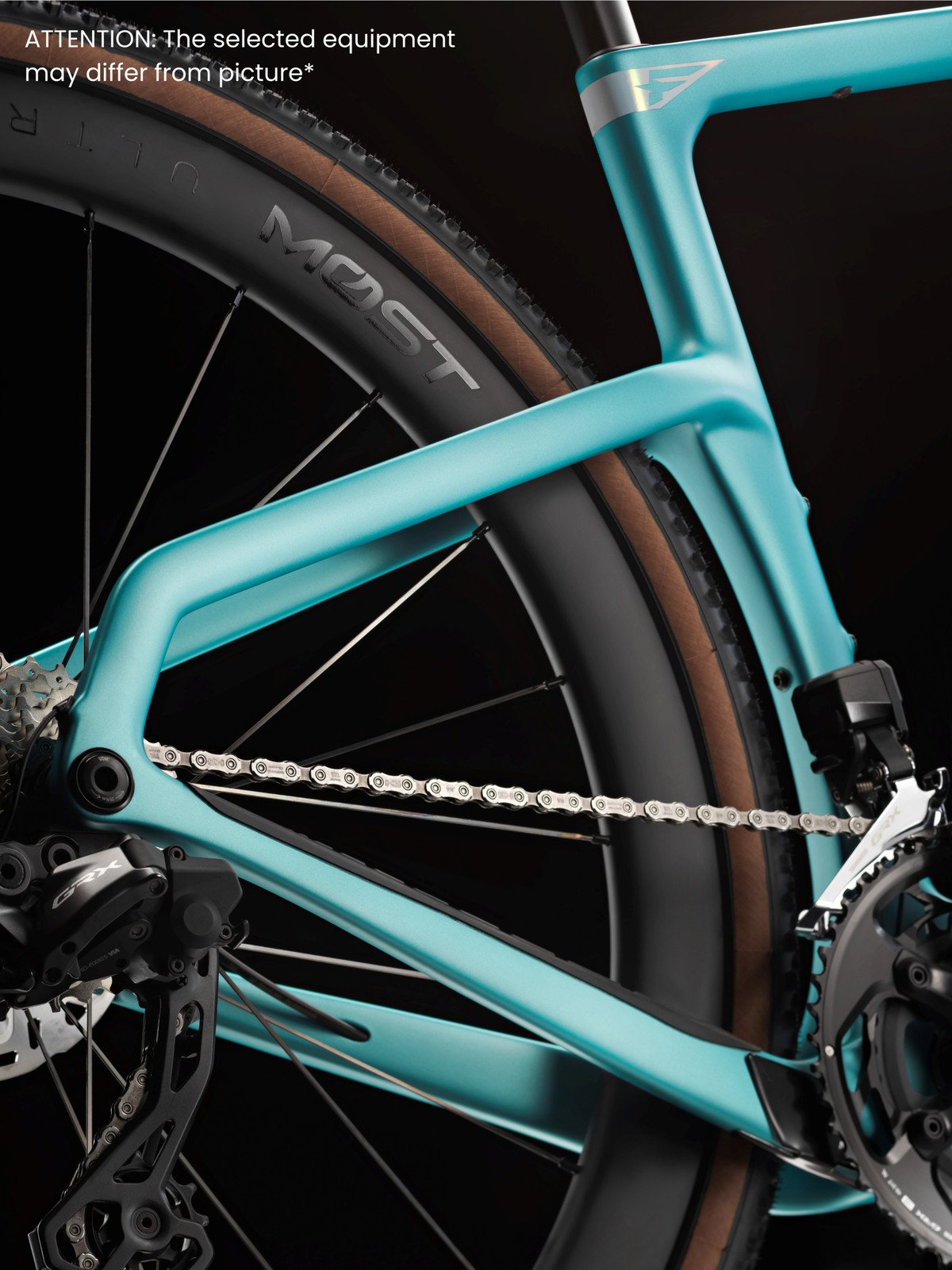 Pinarello Grevil F7 Sram Force AXS 1x13 - Stone Turquoise - Image 7