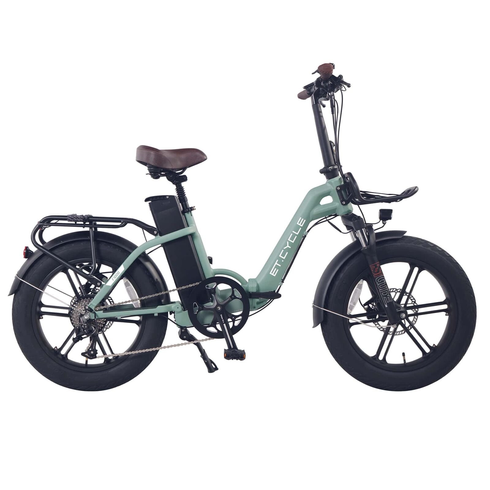 ET-Cycle F1000 Folding Fat Tyre E-Bike - Image 4