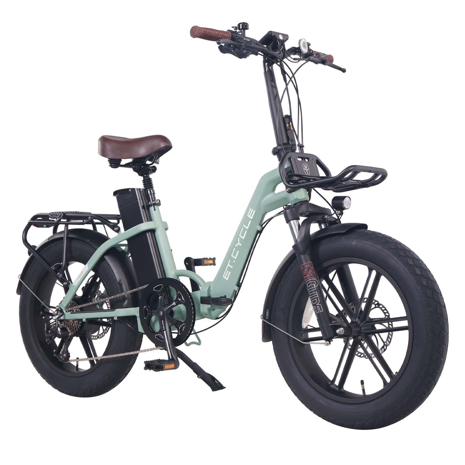 ET-Cycle F1000 Folding Fat Tyre E-Bike - Image 2