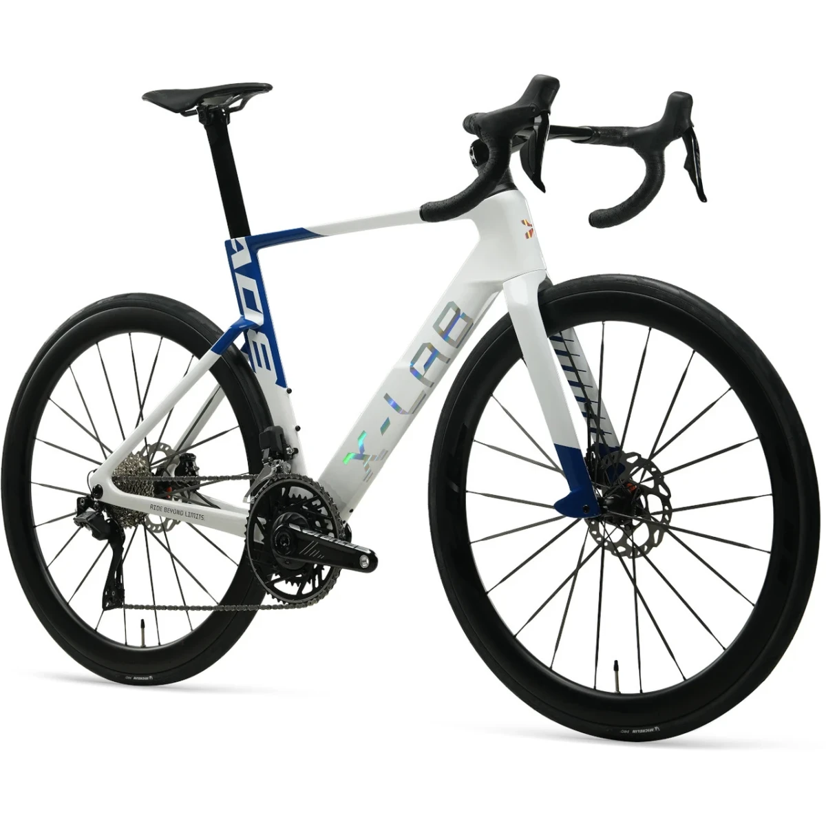 X-LAB AD8 105 Di2 Road Bike Starlight Blue/White - Image 2