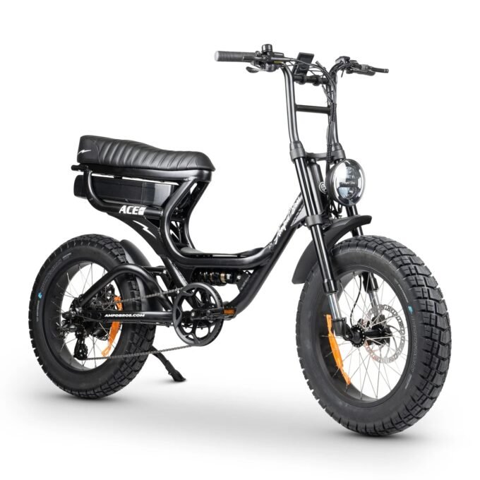 Ampd Bros Ace-S Pro Dual Suspension Electric Bike