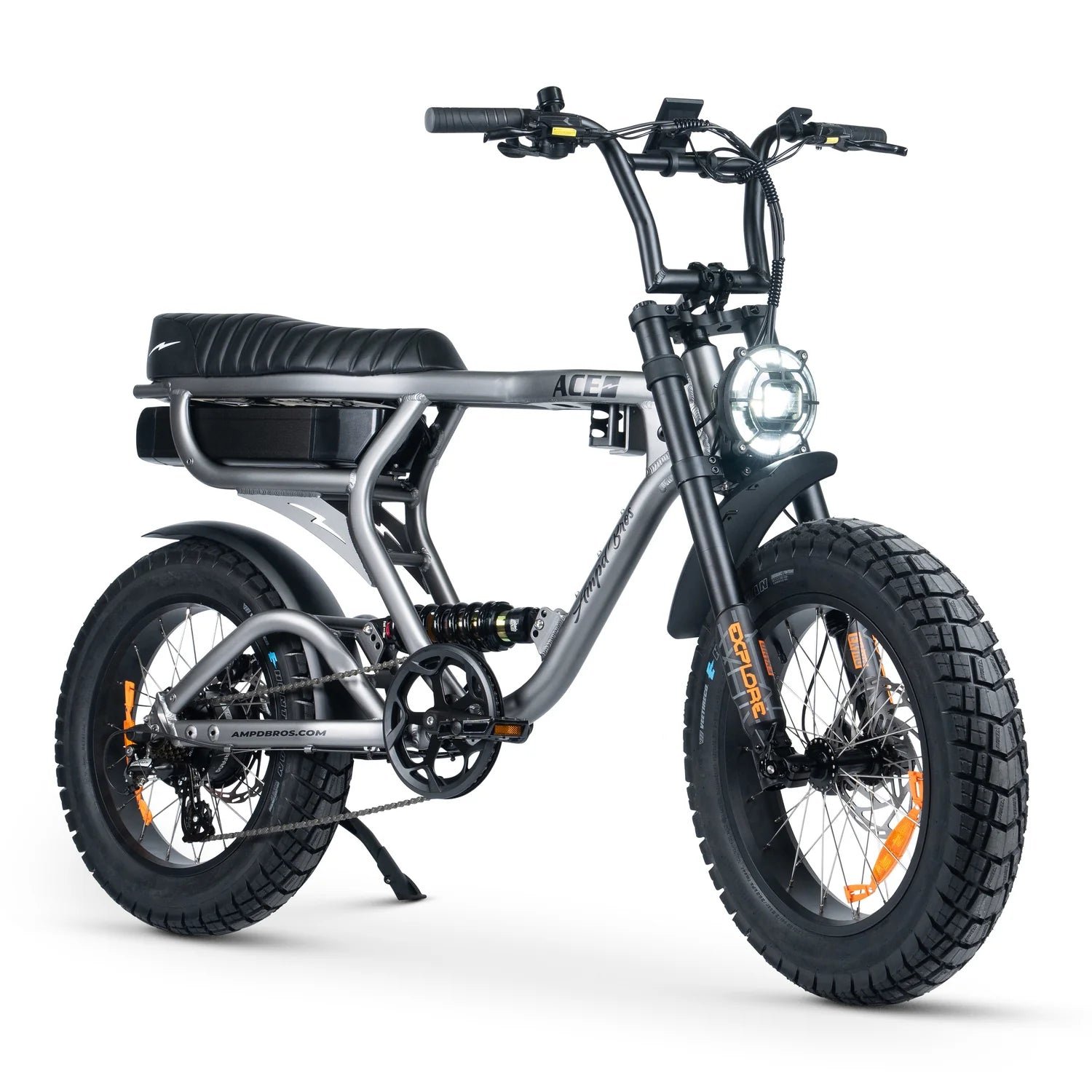 Ampd Bros Ace-X Pro Dual Suspension Electric Bike - Image 4