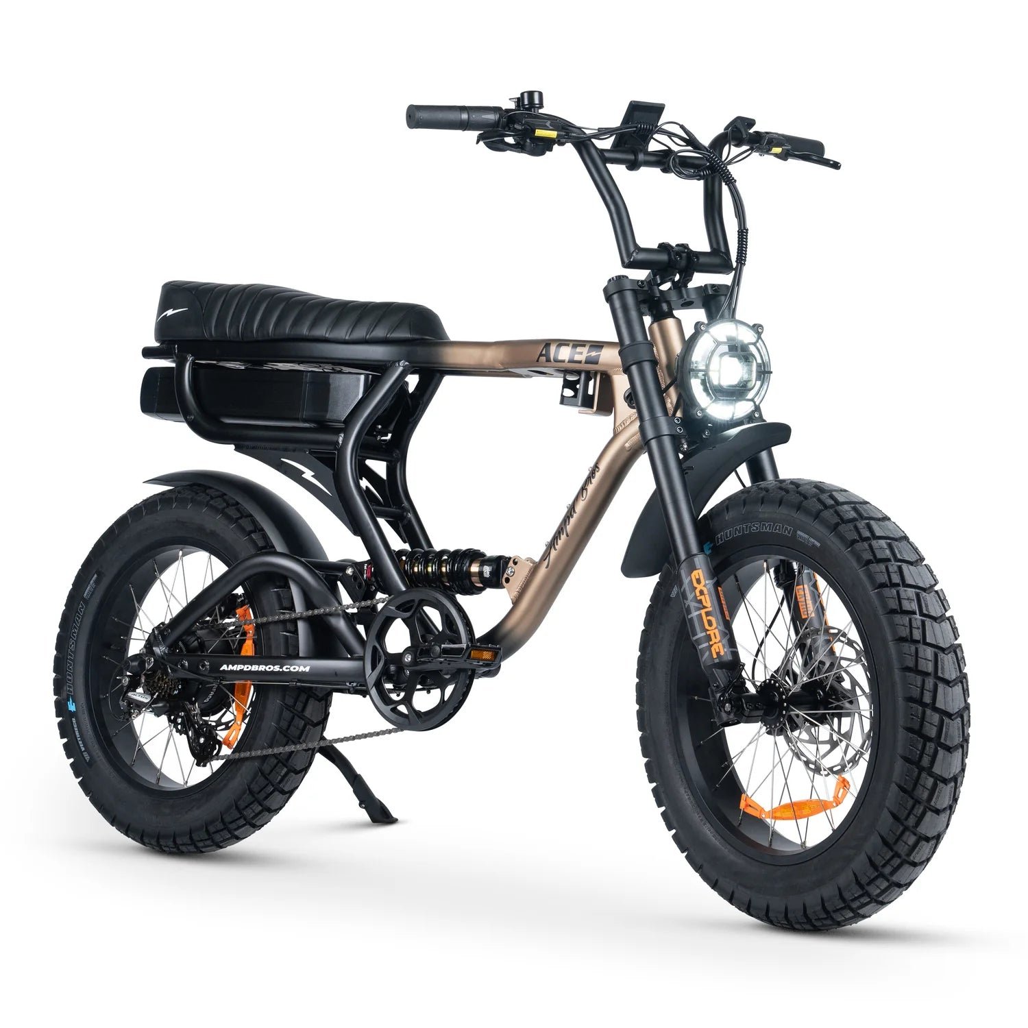 Ampd Bros Ace-X Pro Dual Suspension Electric Bike - Image 3