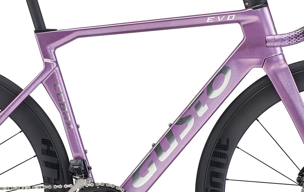 COBRA EVO DB PRO TE Ultegra Di2 Attaque 50 Carbon Wheelset - Purple