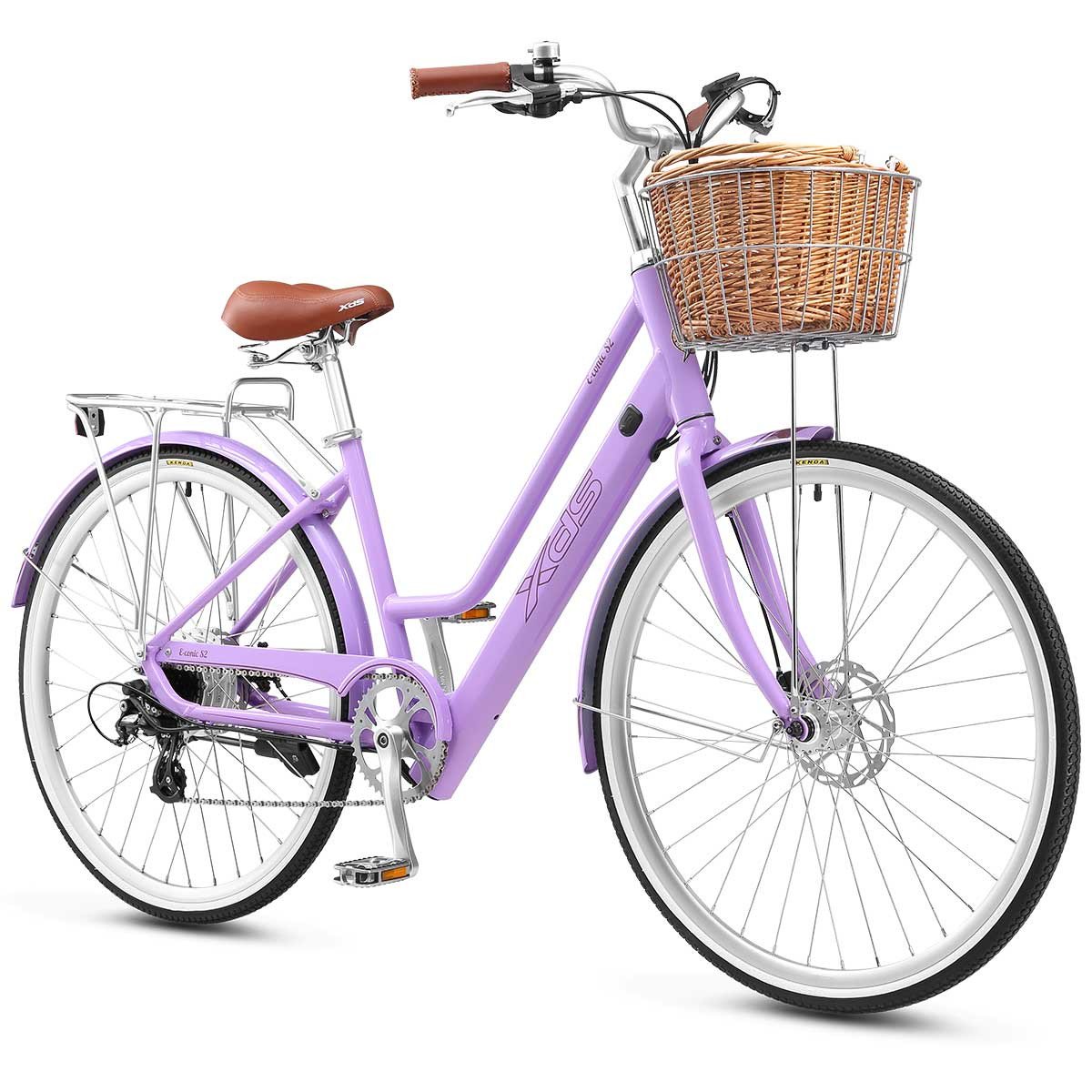 XDS E-Conic S2 Retro EBike - Lavender - Image 2
