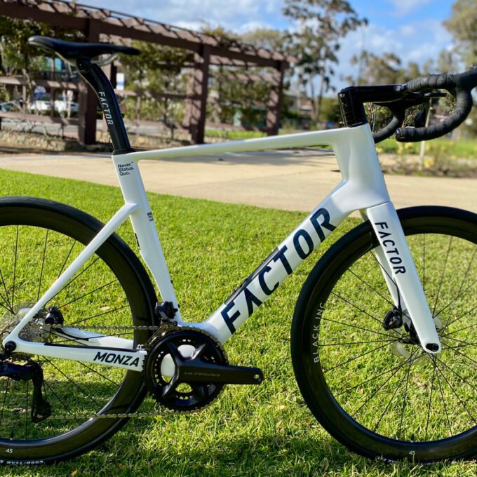FACTOR MONZA ULTEGRA Di2 BLACK INC CARBON WHEELS Now!
